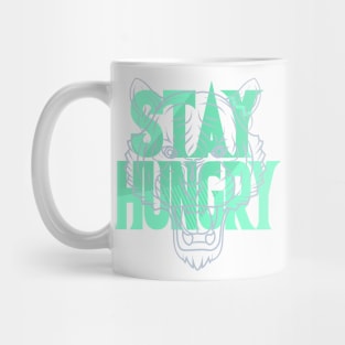 Stay Hungry Mint Foam Mug